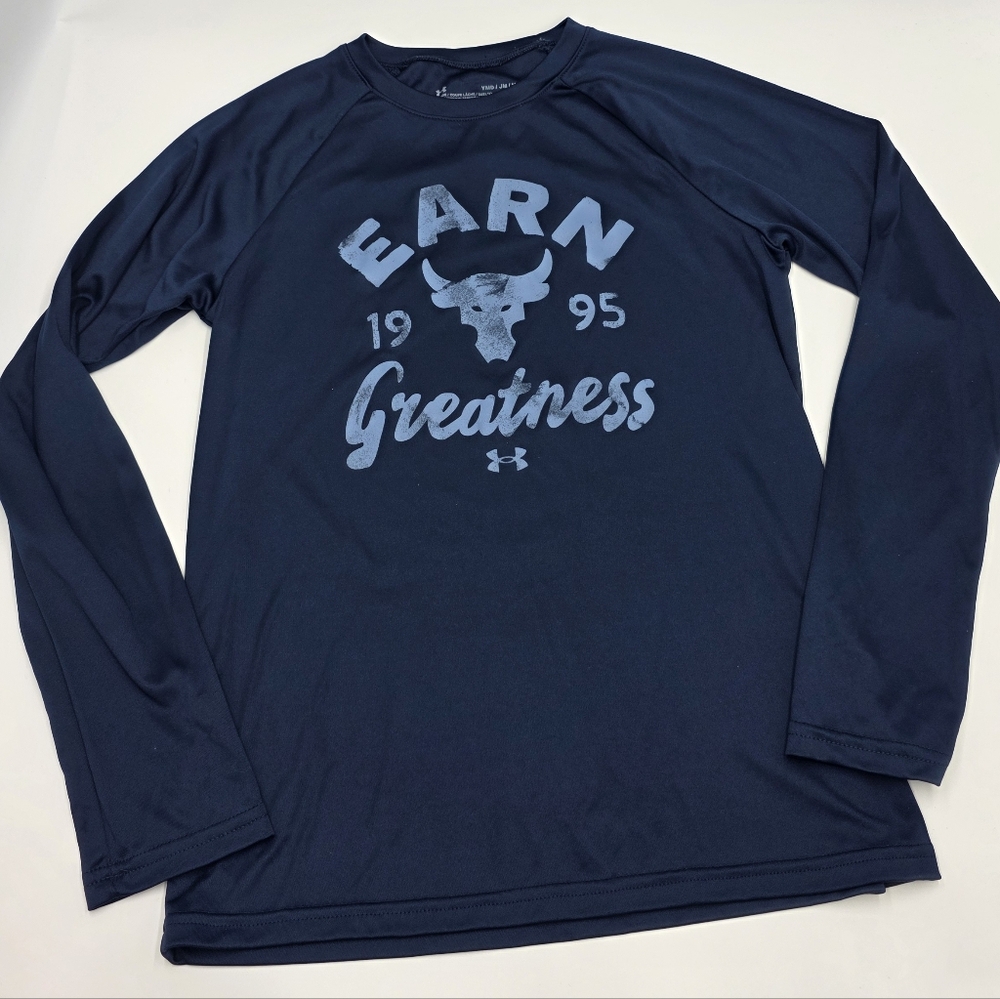 Under Armour boys' Project Rock performance tee size M